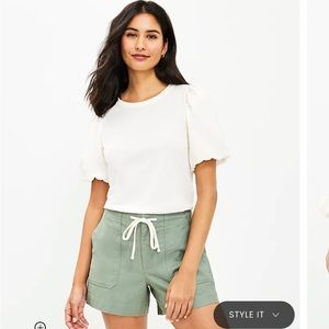 Loft Bubble Sleeve Tee